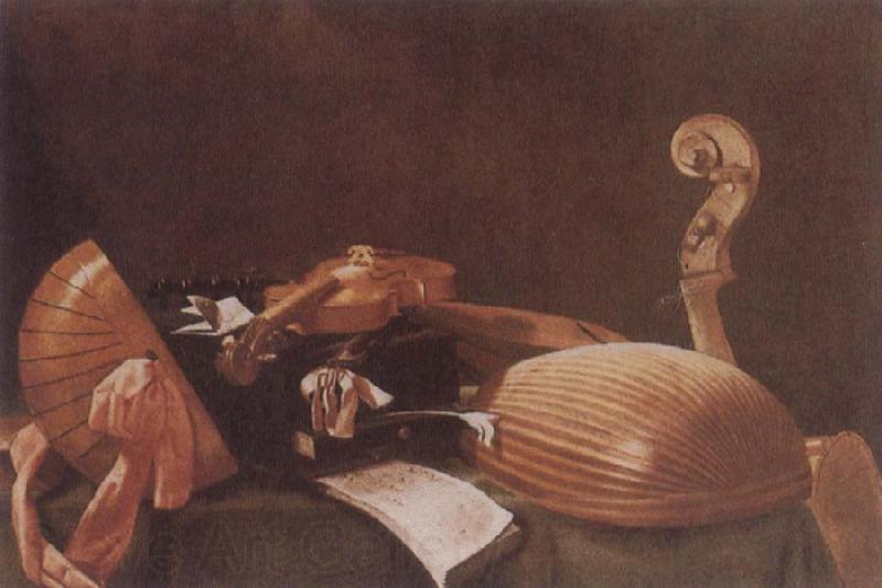 Evaristo Baschenis Self-Life with Musical instruments